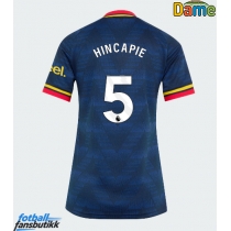 Arsenal Piero Hincapie #5 Bortedrakt Dame 2026-27 Kortermet